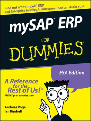 cover image of mySAP ERP For Dummies